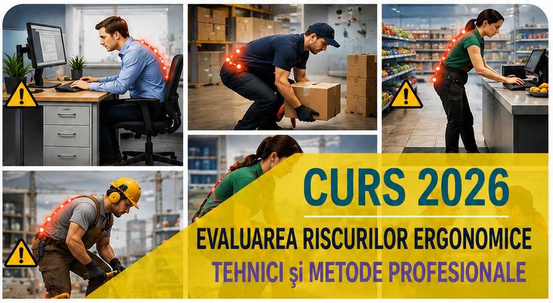 curs evaluare riscuri ergonomice arssm
