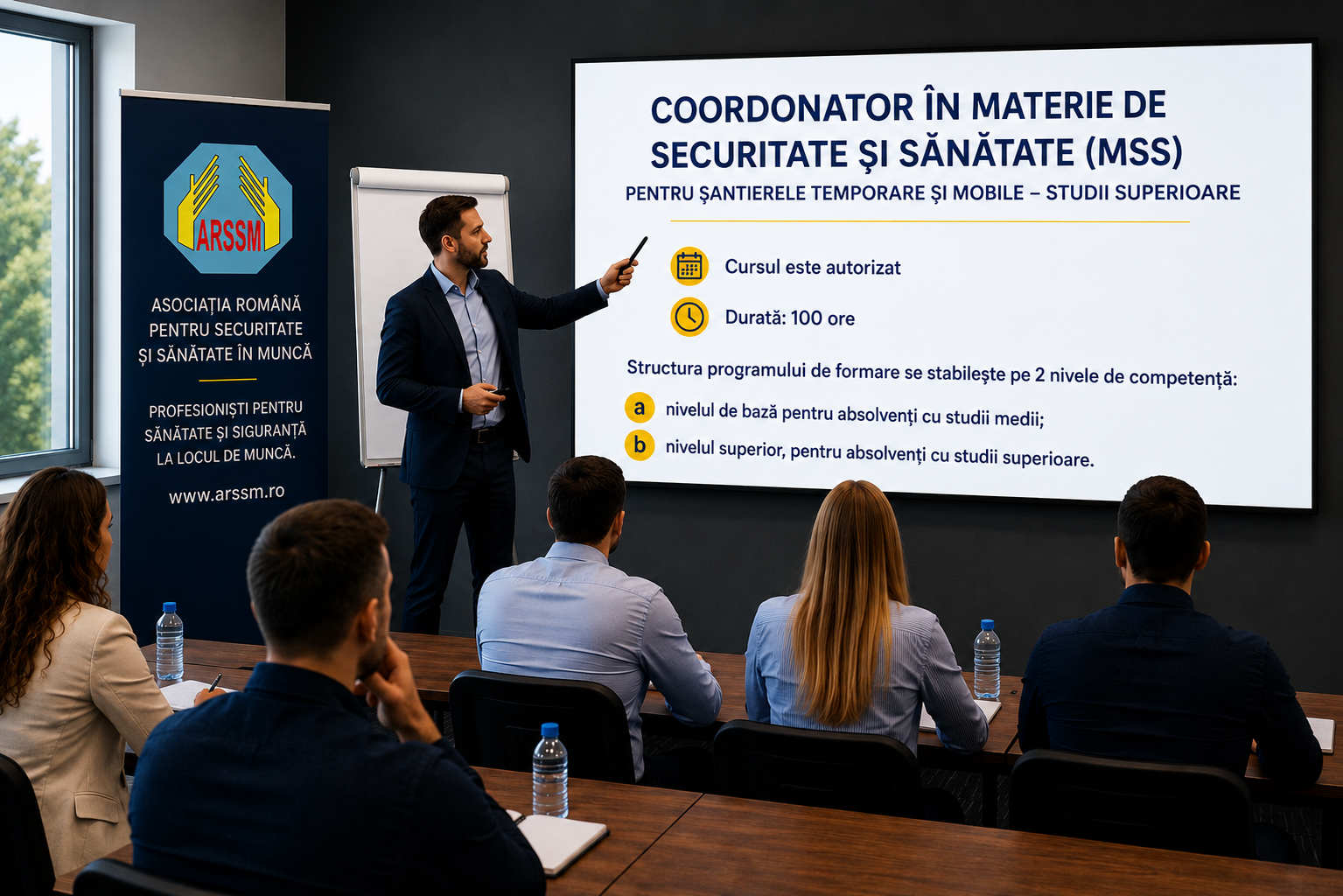 Curs acreditat Coordonator SSM pentru șantiere