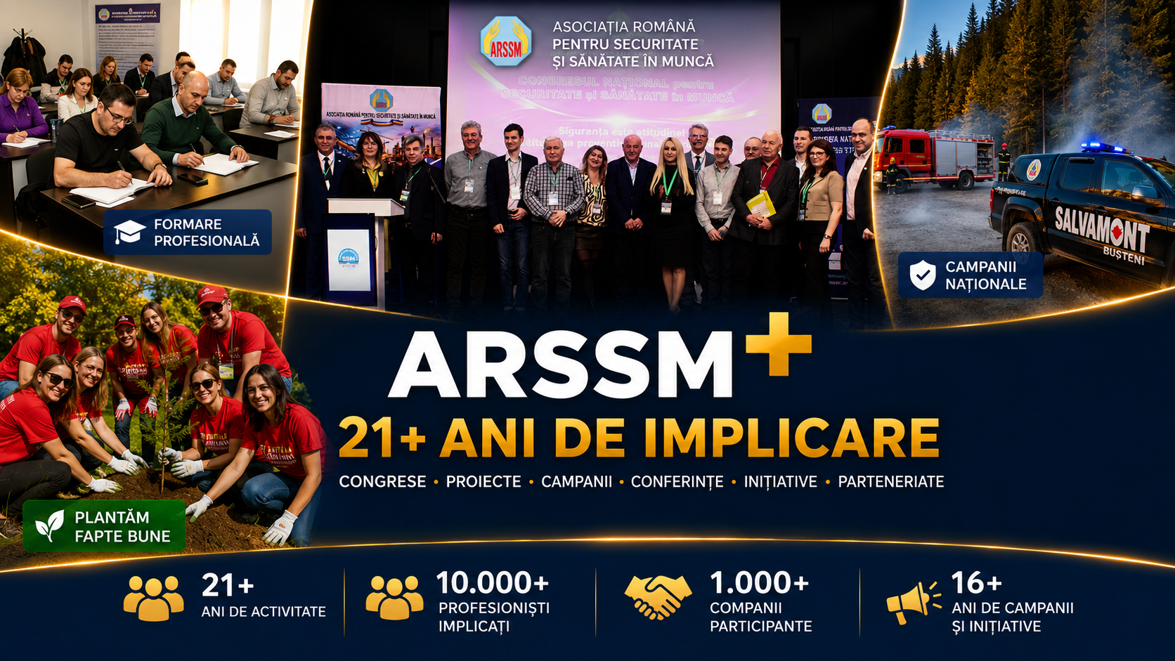 ARSSM - 21 ani de implicare